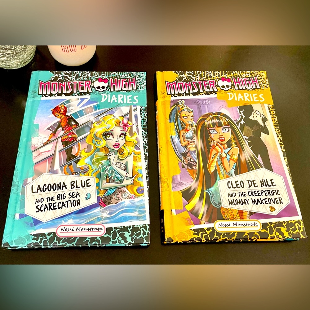 Monster High Diaries Hardback Duo